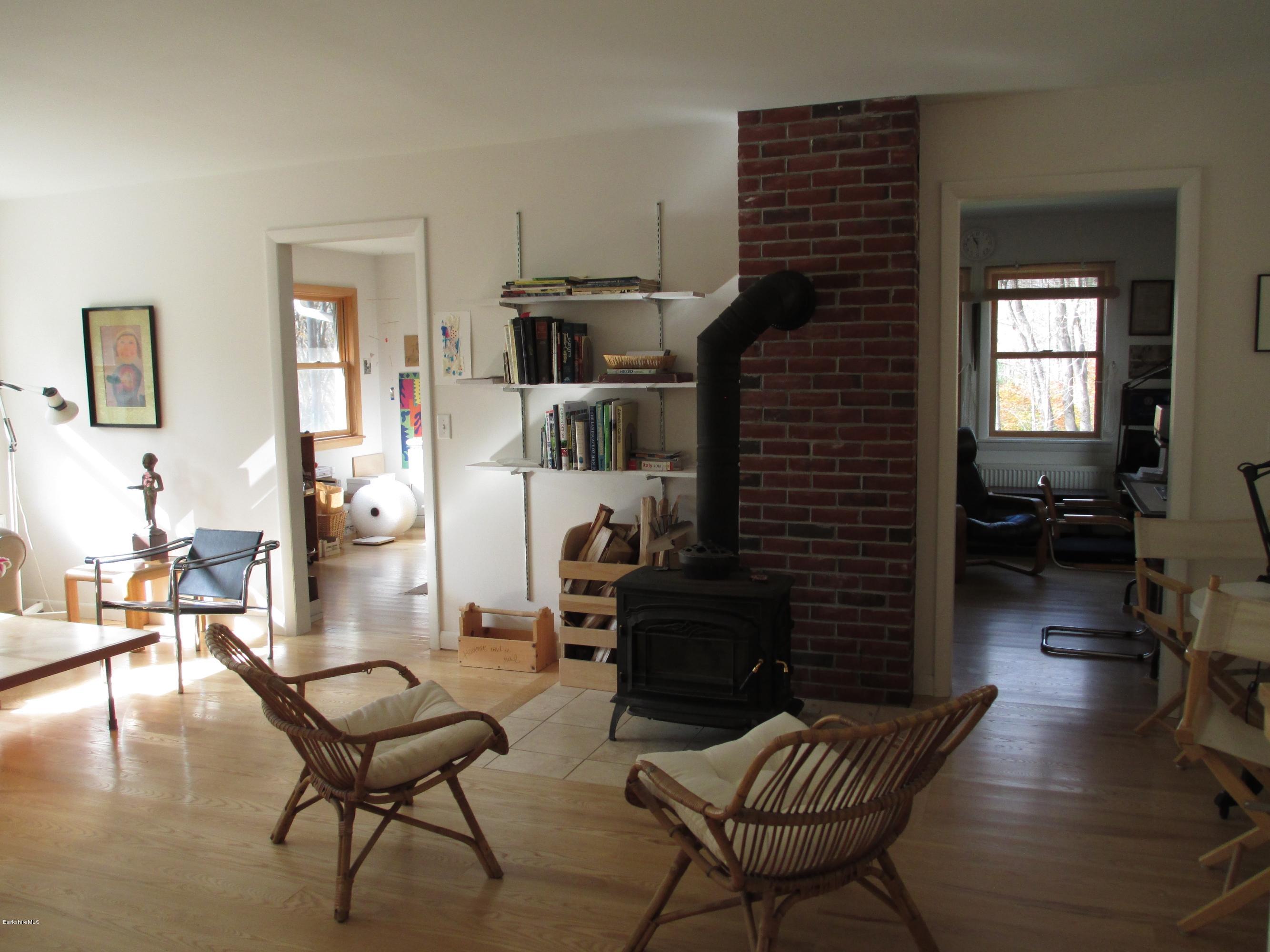 170 Leland Road Becket, MA 01223 - Photo 14 of 59 a living room with furniture