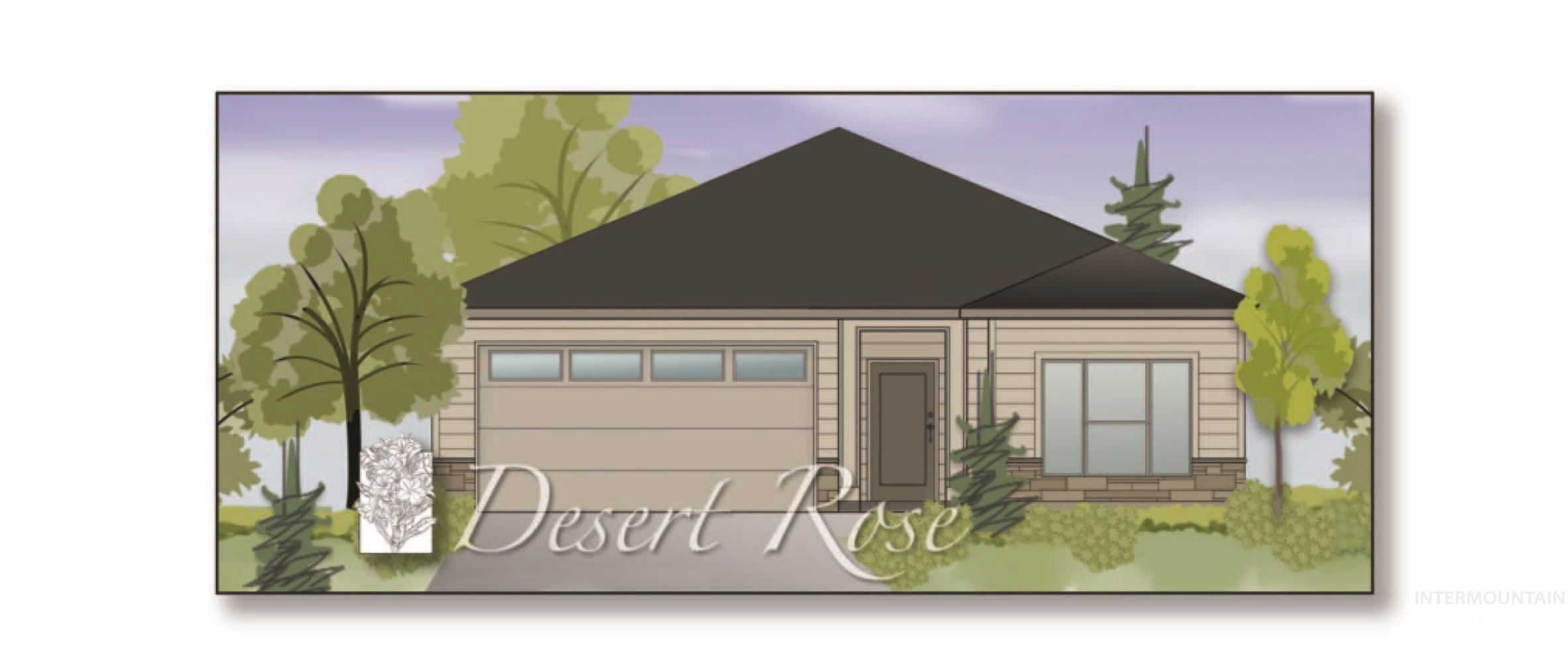 13 Blk 5 Radiator Road Boise, ID 83716 - Photo 1 of 2 Property Rendering. Illustrating the exterior design of the property Desert Rose