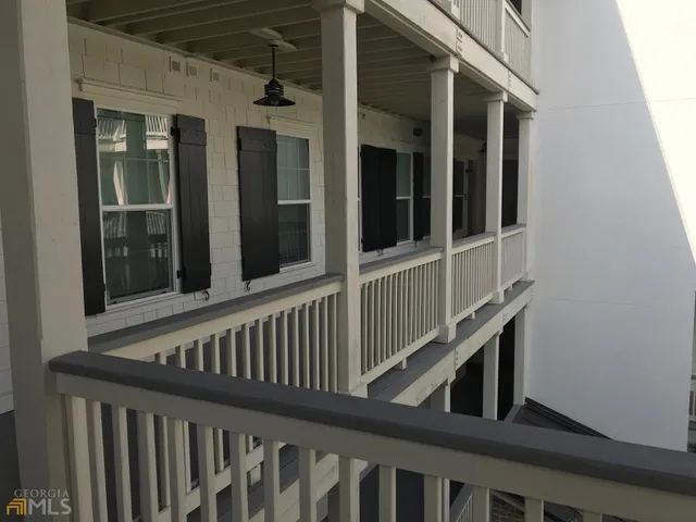 a view of an entryway door