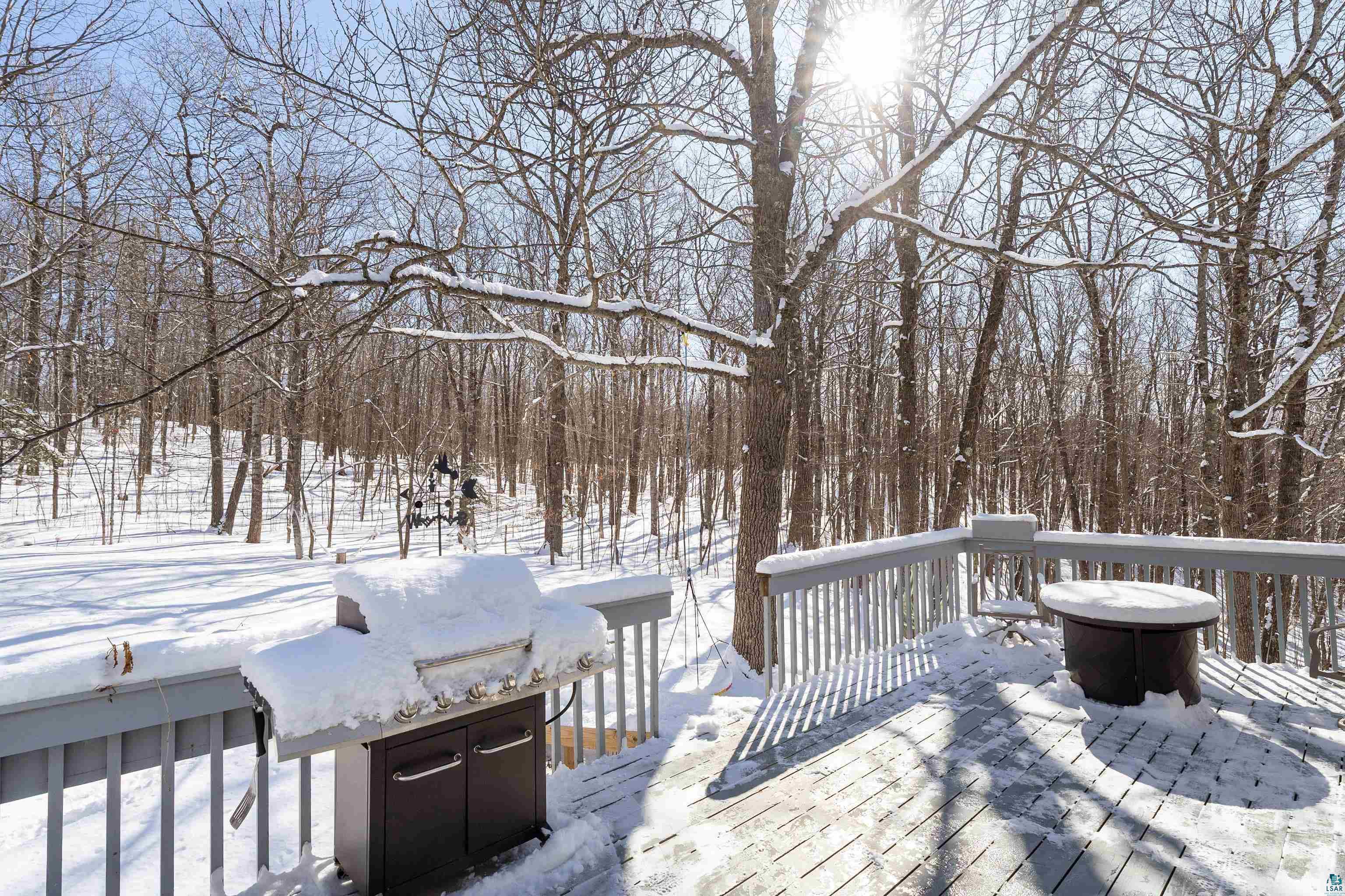 5947 East St Louis River Road Proctor, MN 55810 - Photo 35 of 47 View of snow covered deck