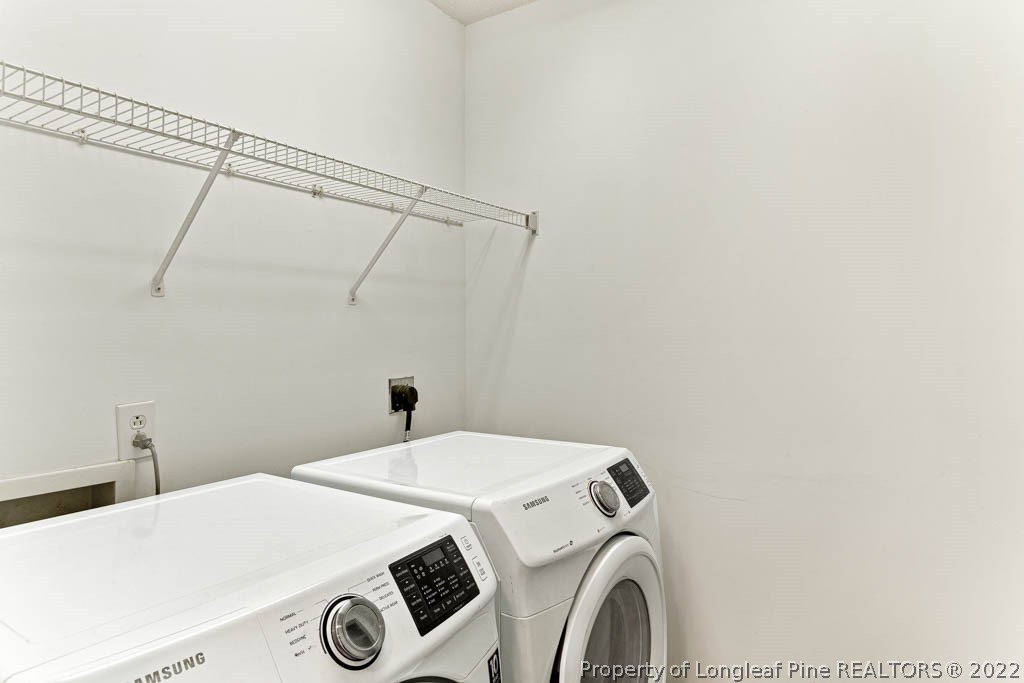 495 Sawyer Road Cameron, NC 28326 - Photo 25 of 33 a utility room with dryer and washer
