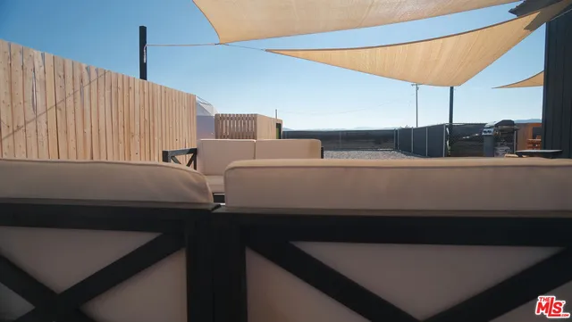 a view of a bathroom from a window