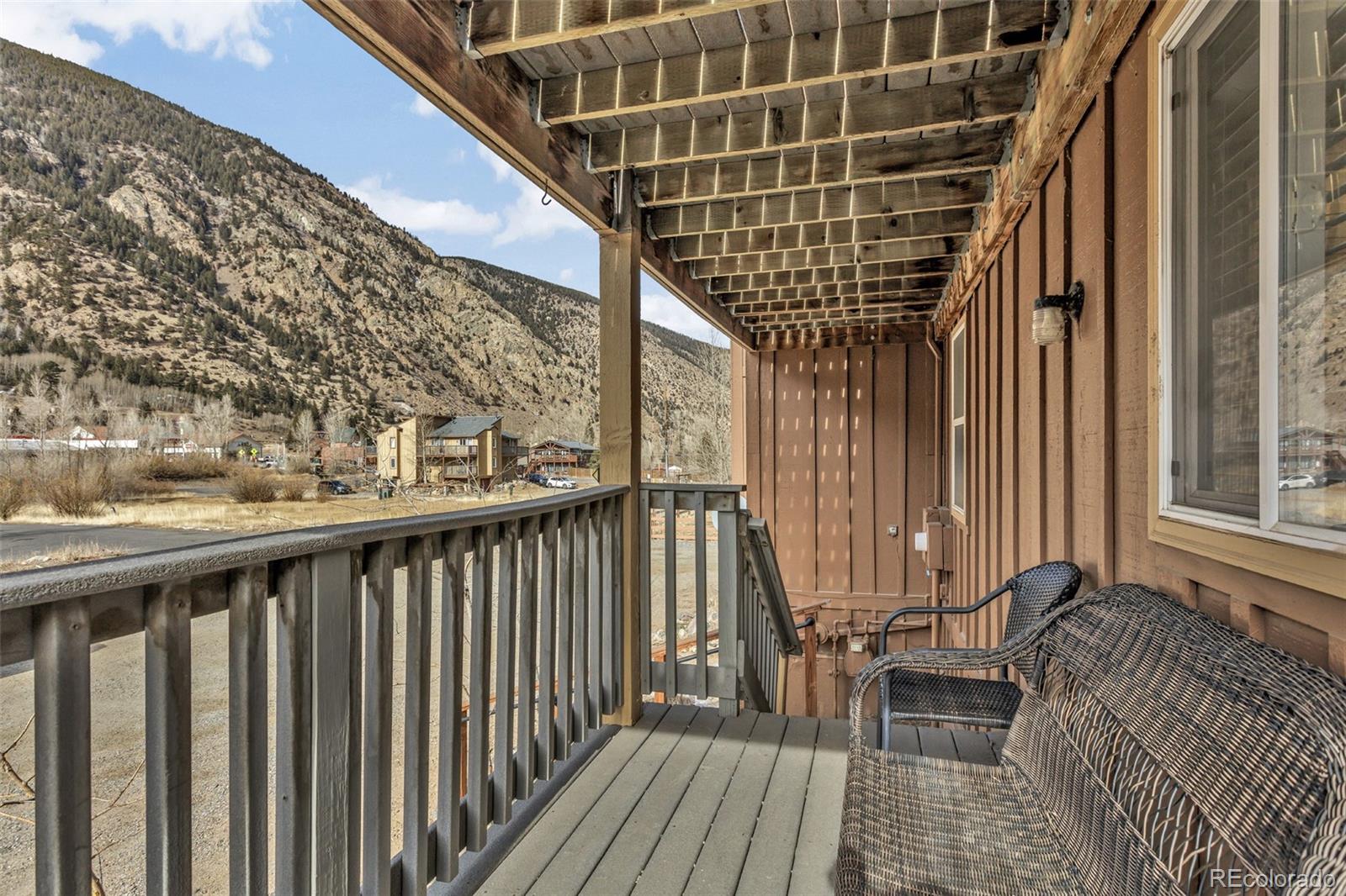 1450 Marion Street Georgetown, CO 80444 - Photo 20 of 25 a view of balcony with couch