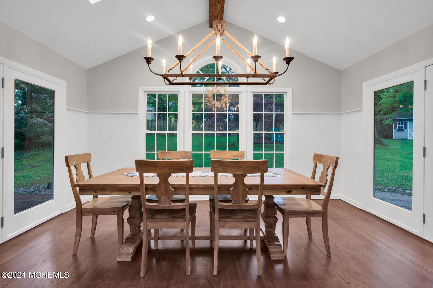162 Twin Brooks Avenue Middletown, NJ 07748 - Photo 14 of 60 a view of a dining room with furniture window and wooden floor