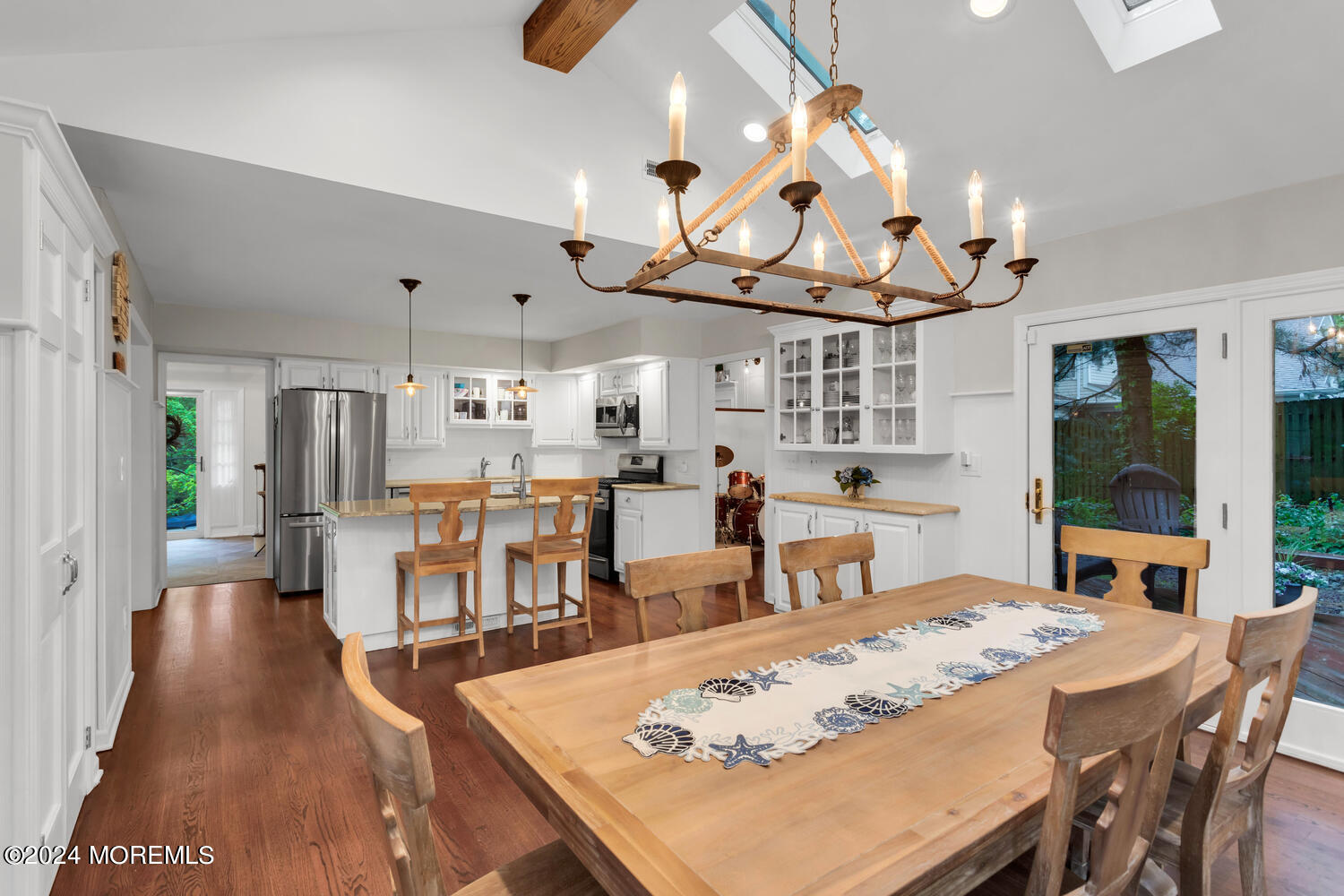 162 Twin Brooks Avenue Middletown, NJ 07748 - Photo 16 of 60 a view of a dining room with furniture and wooden floor