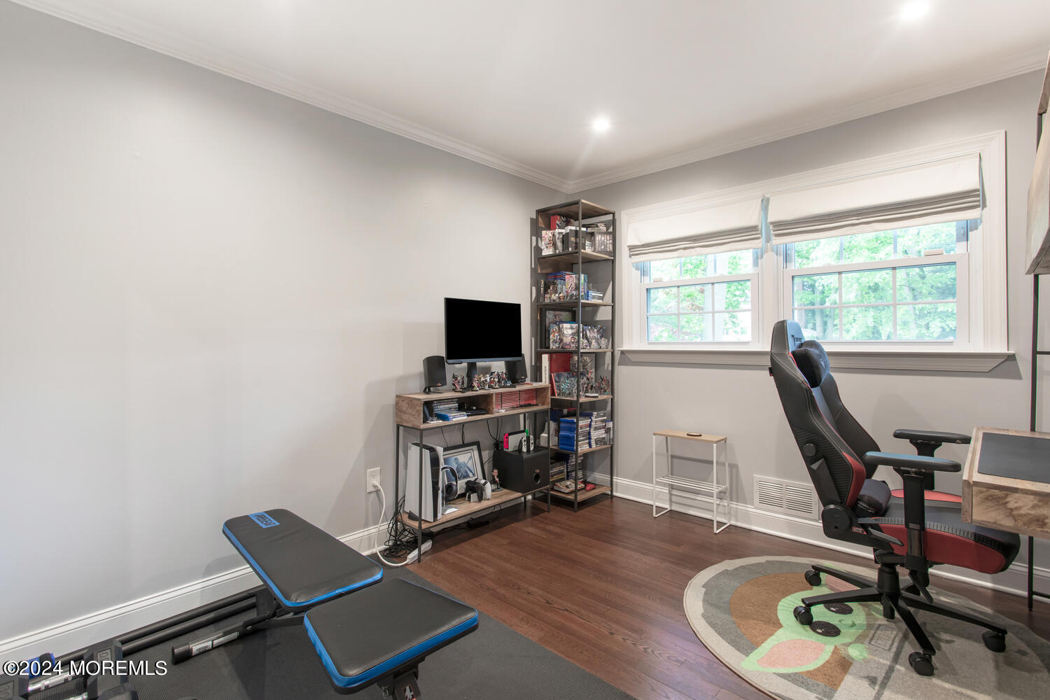 162 Twin Brooks Avenue Middletown, NJ 07748 - Photo 28 of 60 a view of a workspace with furniture and a window