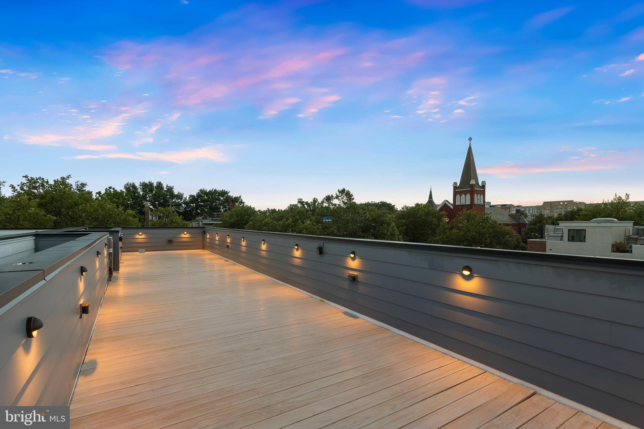 441 Q Street Northwest, Unit PH Washington, DC 20001 - Photo 53 of 55 a view of a swimming pool with seating area