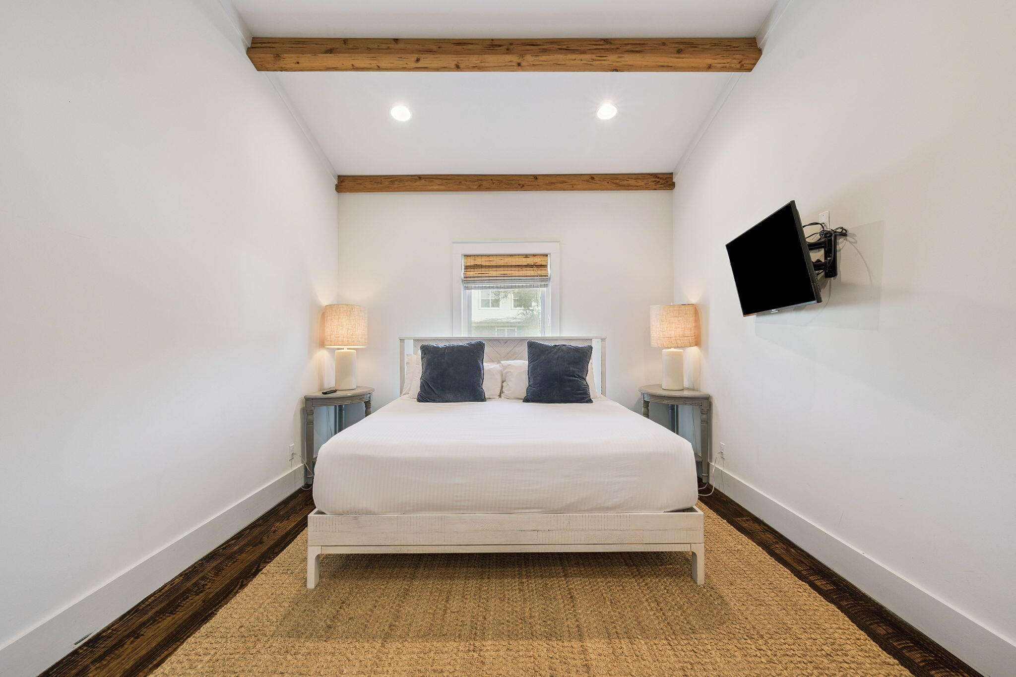 59 Montigo Avenue Santa Rosa Beach, FL 32459 - Photo 21 of 48 a bedroom with a bed and a television