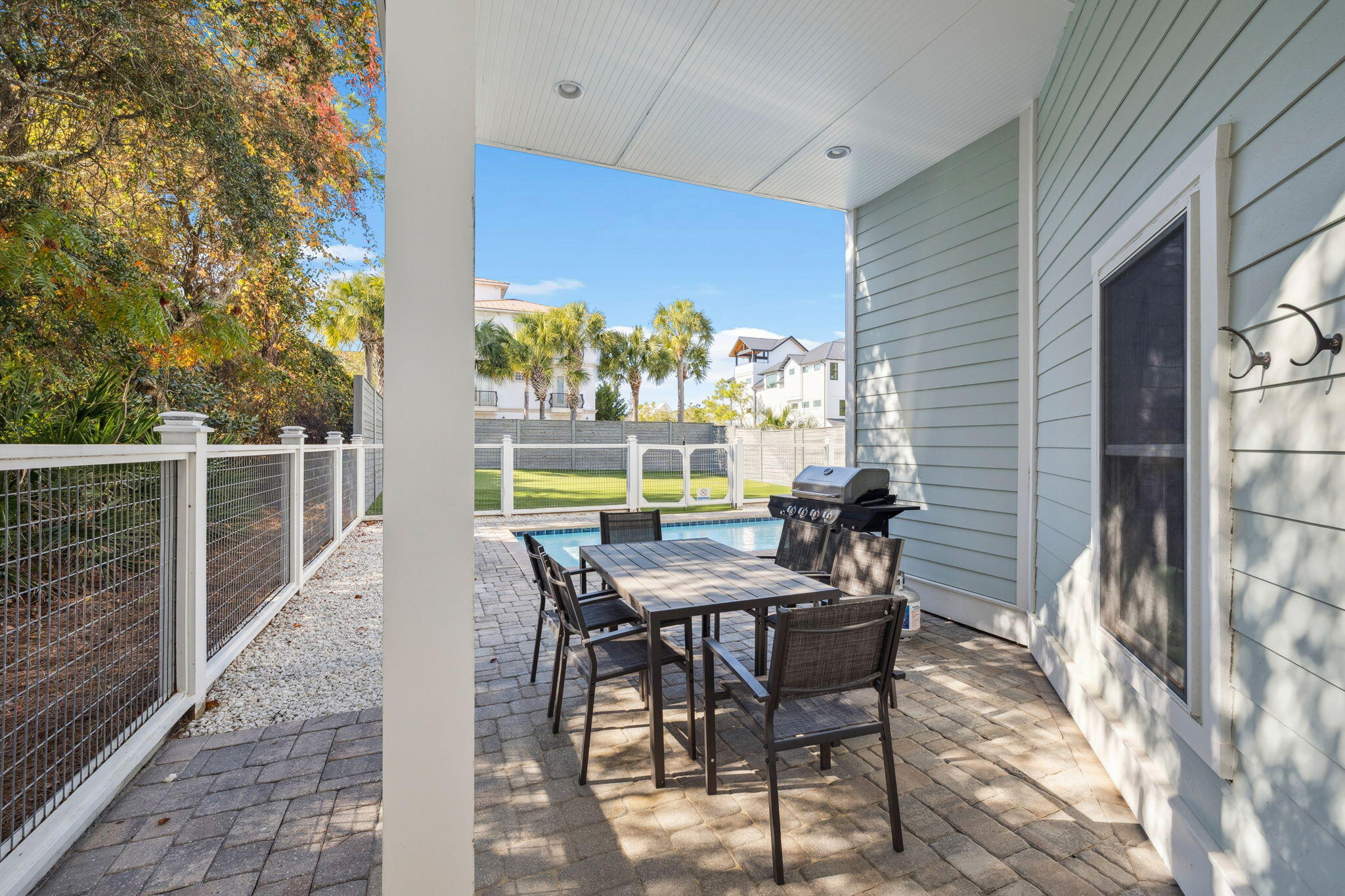 59 Montigo Avenue Santa Rosa Beach, FL 32459 - Photo 45 of 48 a view of a dining room with furniture window and outside view
