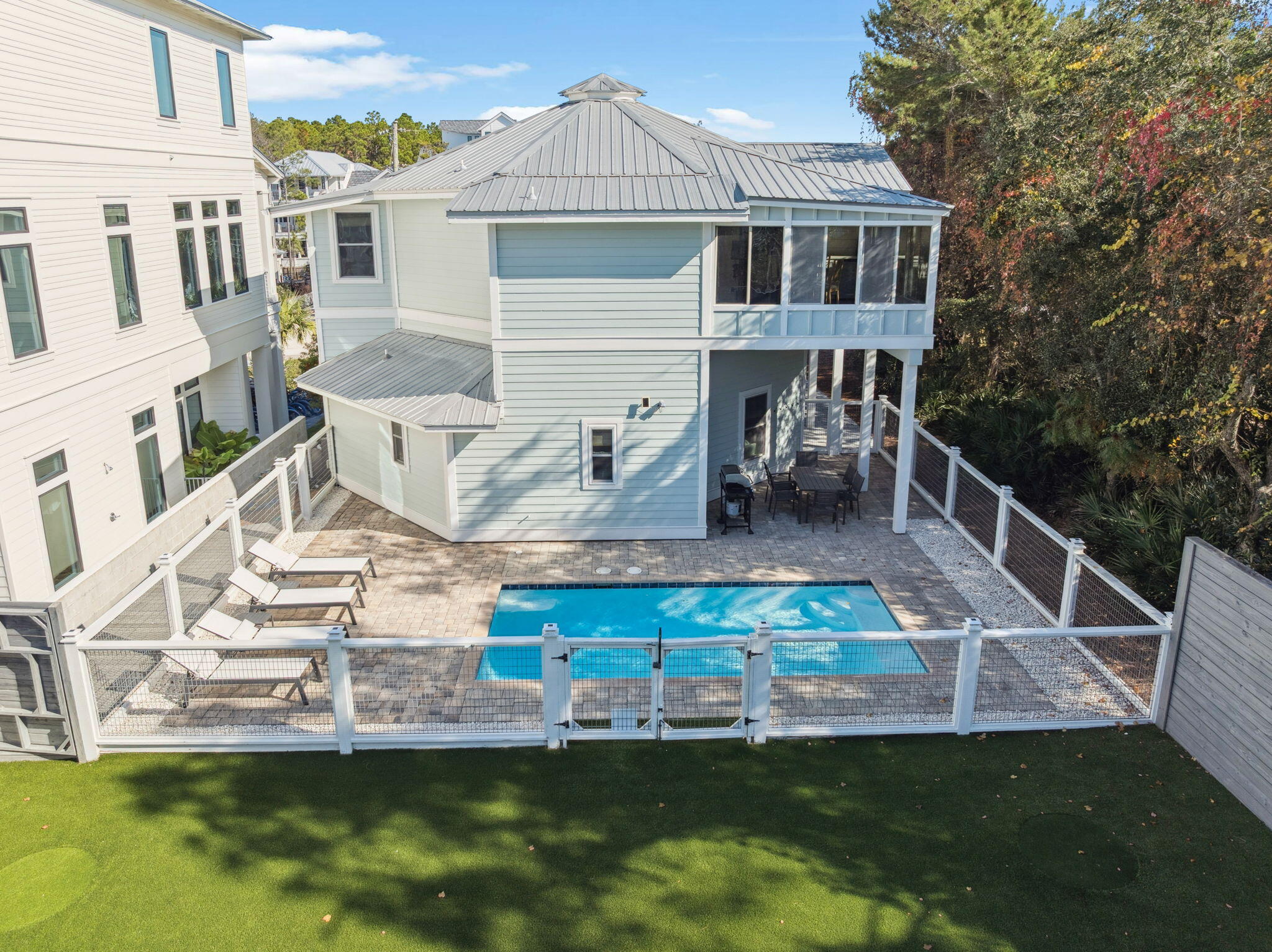 59 Montigo Avenue Santa Rosa Beach, FL 32459 - Photo 47 of 48 a front view of a house with a yard