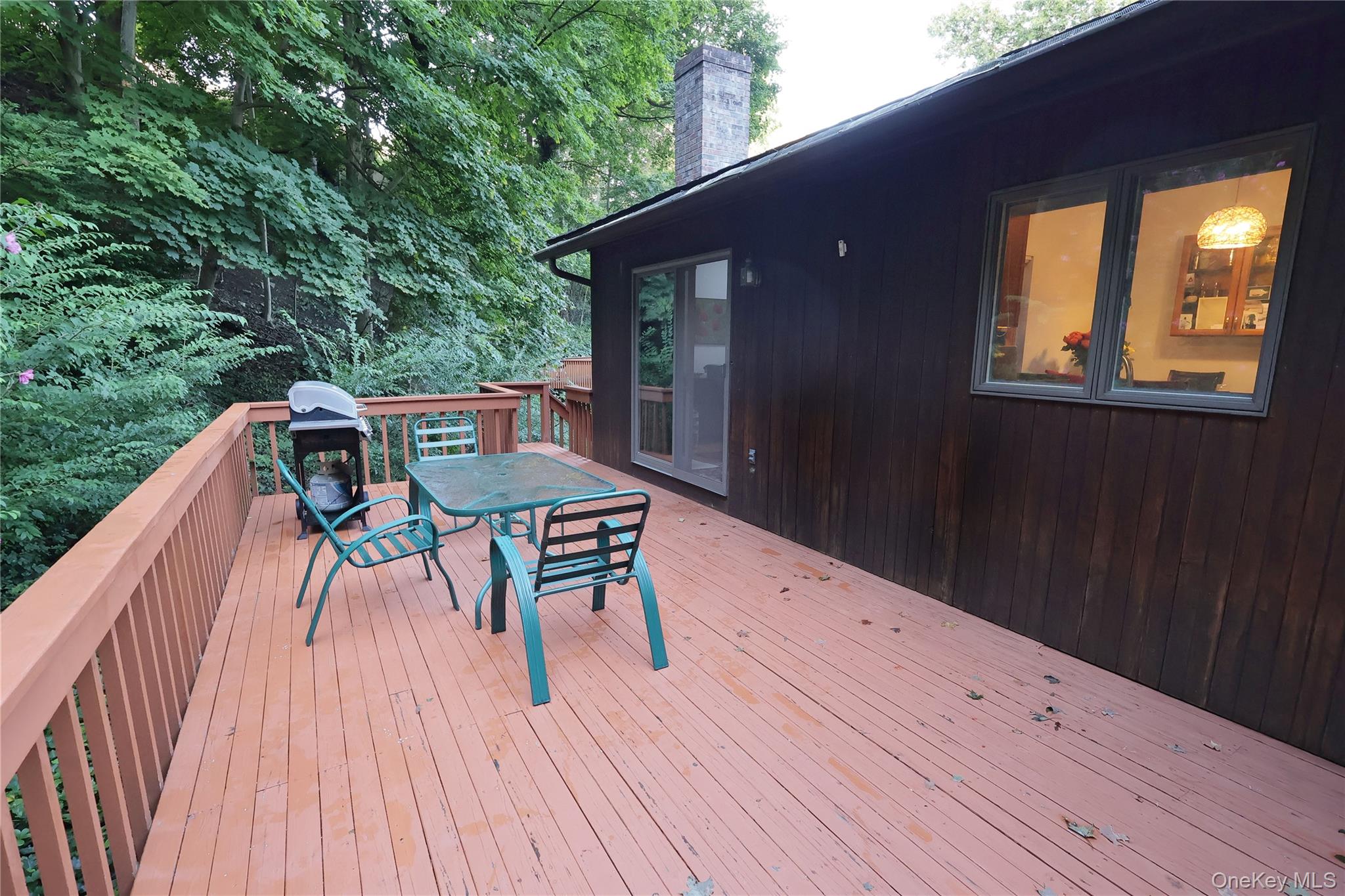 10 Pine Brook Road Ossining, NY 10562 - Photo 43 of 48 a balcony with wooden floor table and chairs