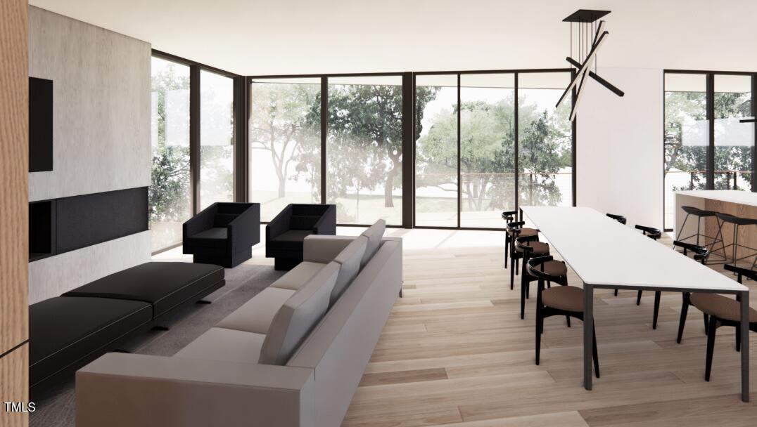 4120 Picardy Drive Raleigh, NC 27612 - Photo 5 of 21 a living room with furniture and a large window