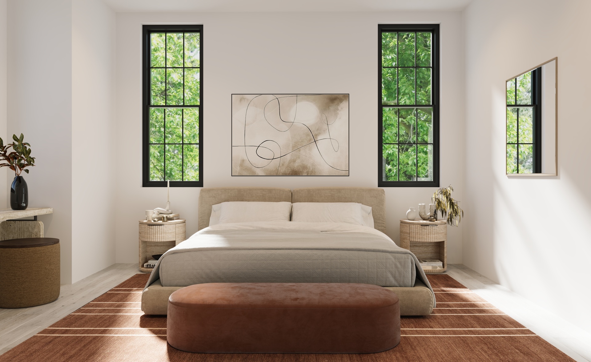 120 East 37th Street, Unit 4R Manhattan, NY 10016 - Photo 4 of 8 a bedroom with a large bed and a window