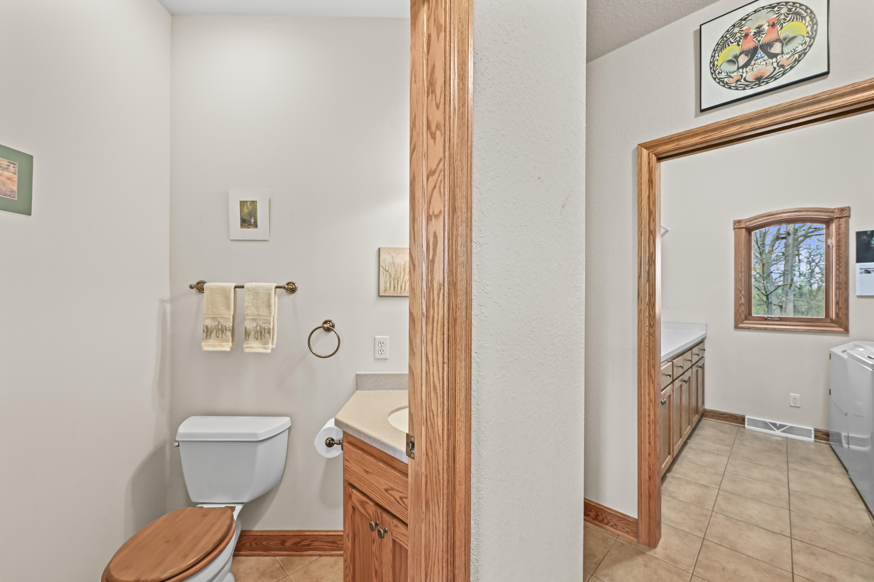 12301 West Ryan Road Franklin, WI 53132 - Photo 24 of 46 Powder Room & Laundry