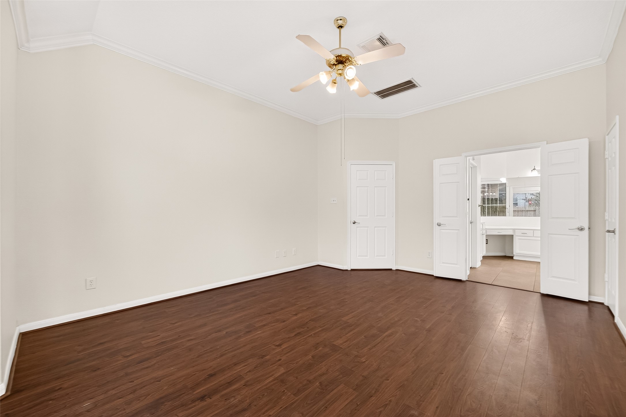 12831 Dove Point Lane Houston, TX 77041 - Photo 35 of 50 a view of an empty room with wooden floor