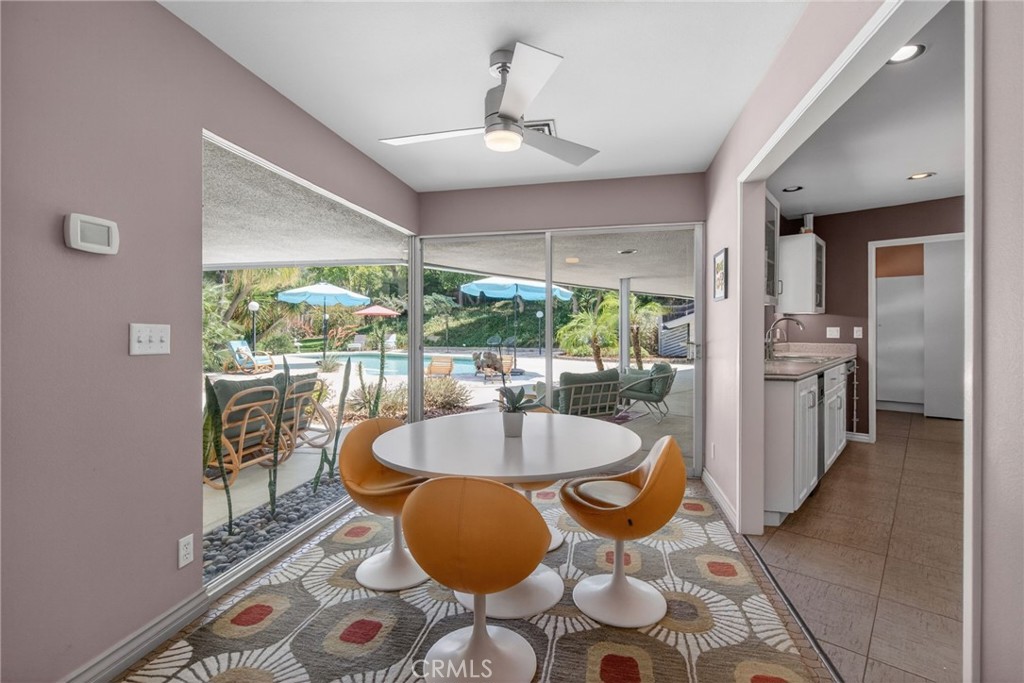 11517 Tulane Avenue Riverside, CA 92507 - Photo 20 of 75 Informal family dining room overlooking pool area