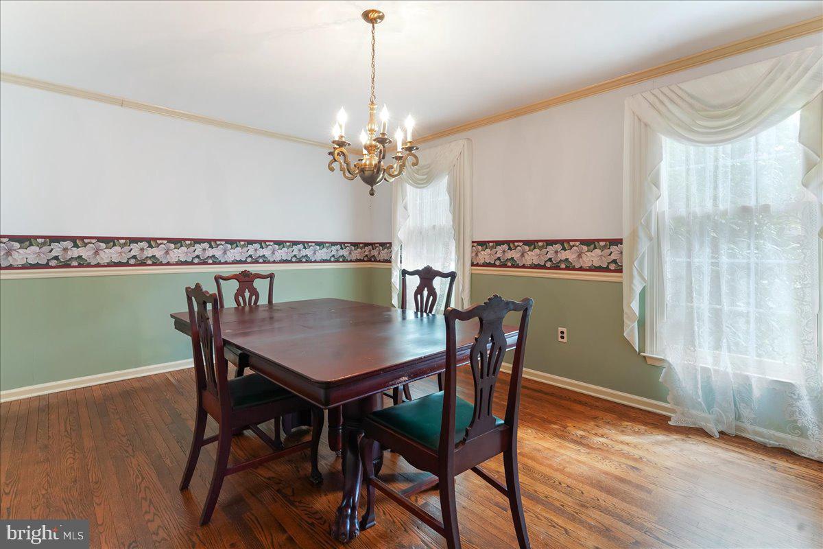 707 Beversrede Trail Kennett Square, PA 19348 - Photo 8 of 37 Dining room with beautiful hardwood floors