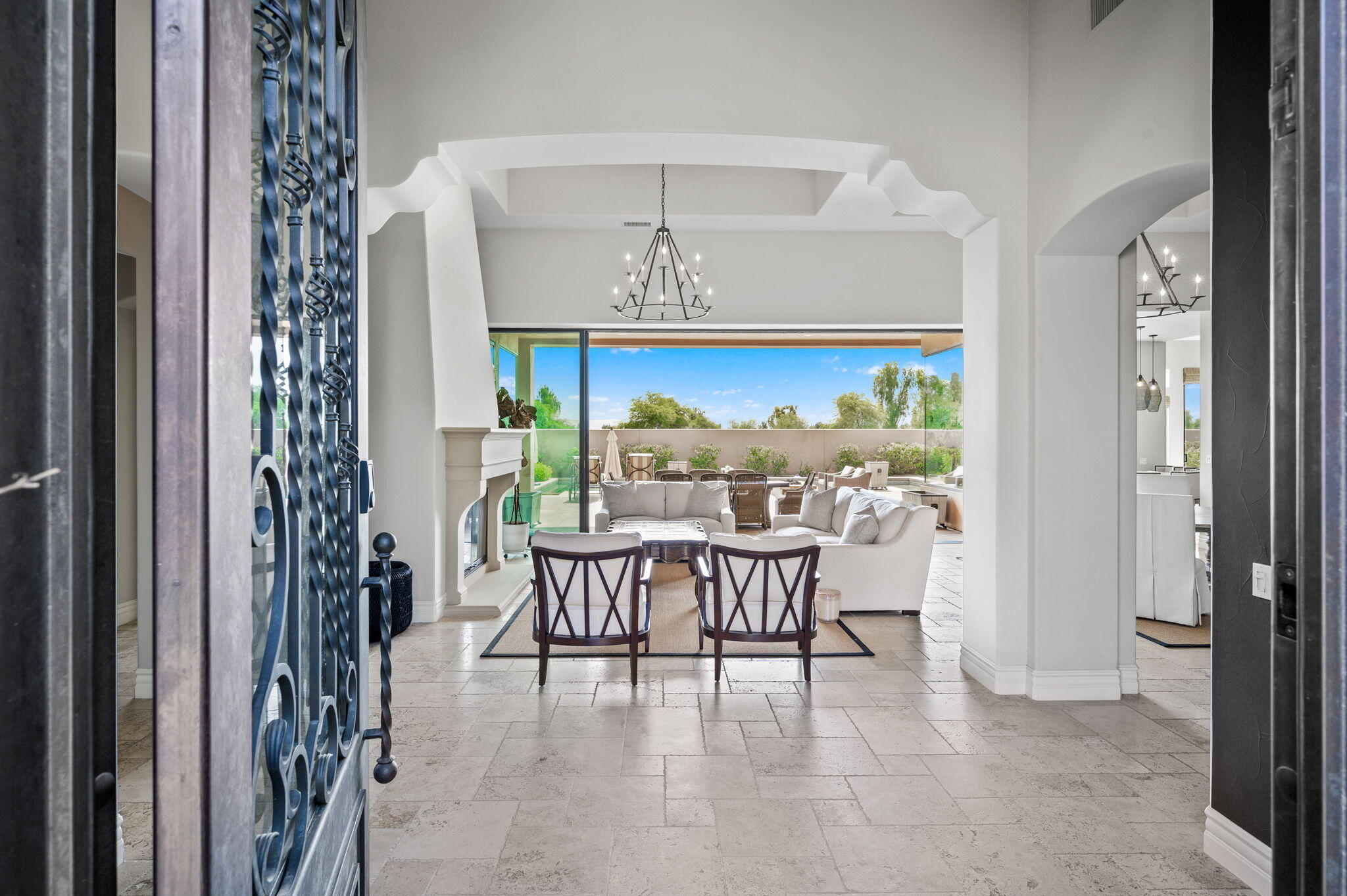 54360 Alysheba Drive La Quinta, CA 92253 - Photo 3 of 68 a view of a dining room with furniture window and outside view