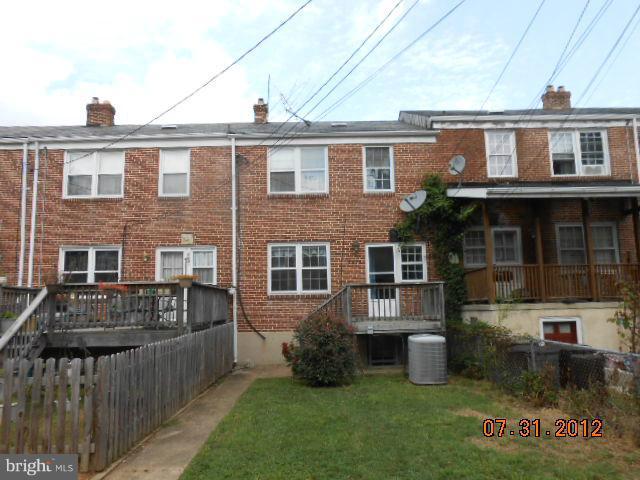 6629 Frederick Road Baltimore, MD 21228 - Photo 2 of 10 Exterior (Rear)
