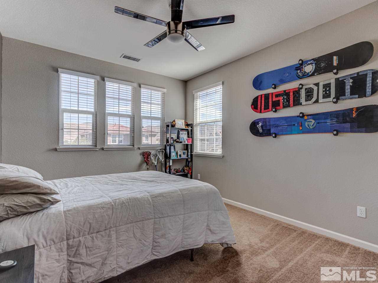 2075 Tawleed Road Reno, NV 89521 - Photo 20 of 24 a bedroom with bed and a window