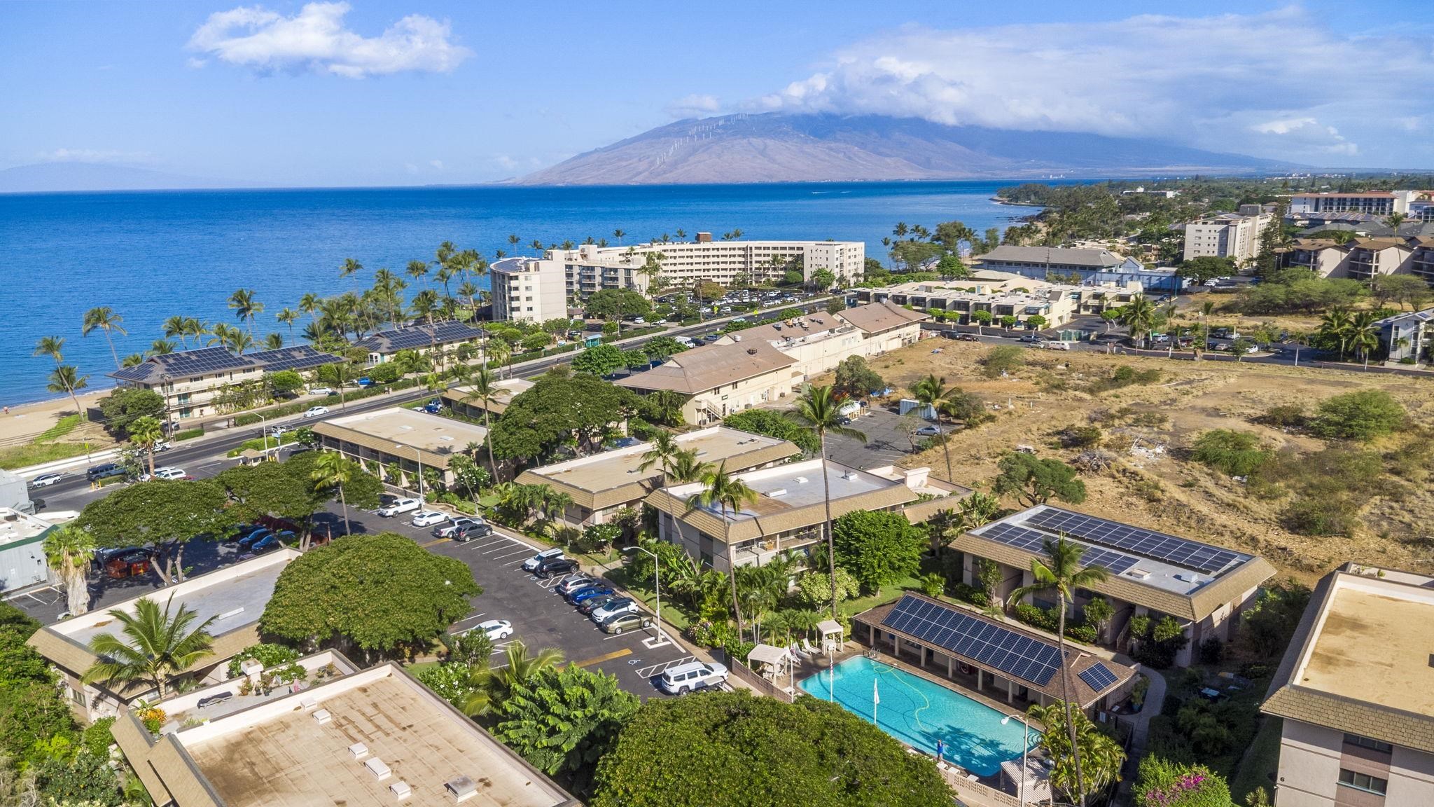 2495 South Kihei Road, Unit 120 Kihei, HI 96753 - Photo 32 of 40 an aerial view of residential houses with outdoor space