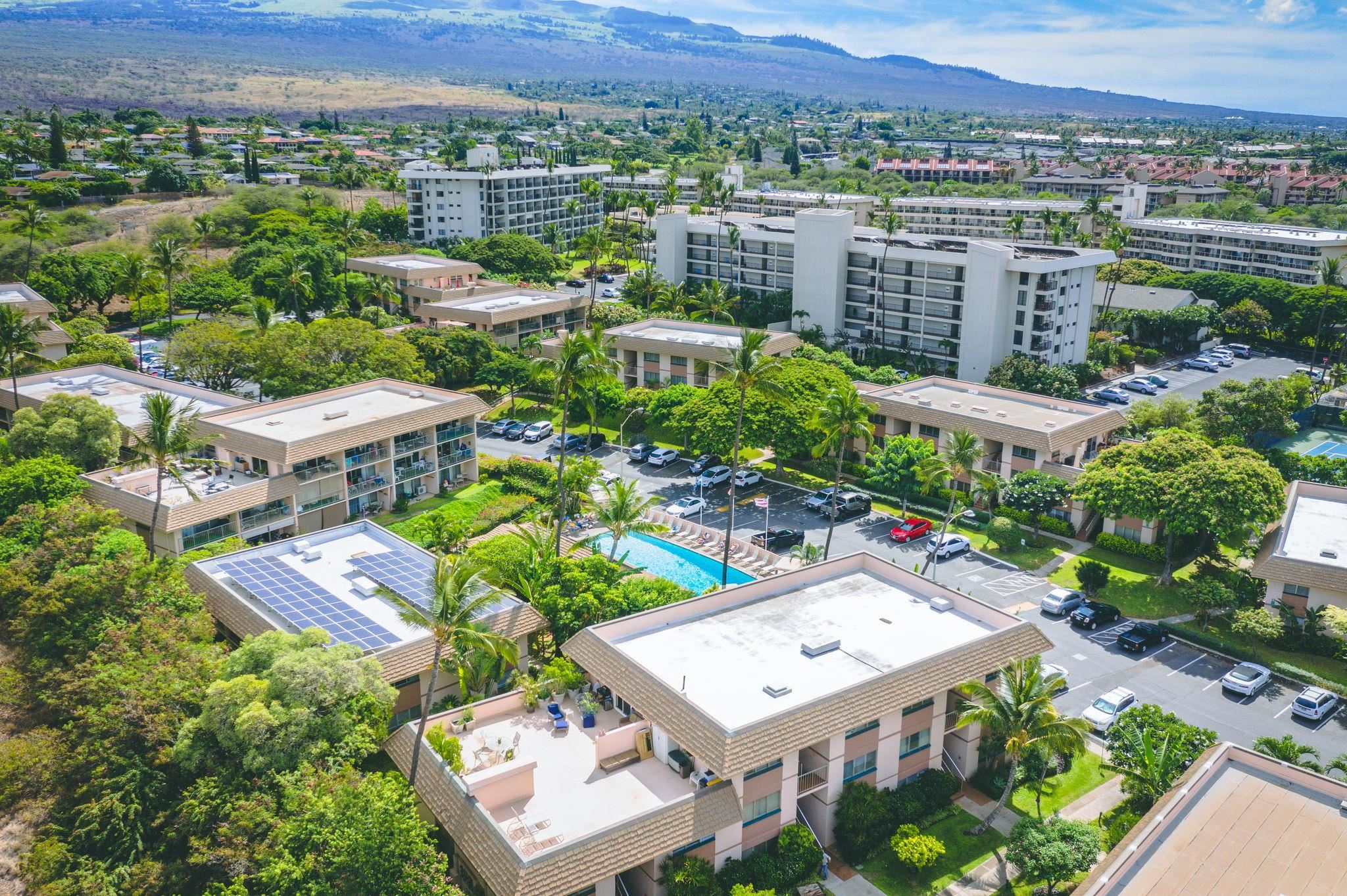 2495 South Kihei Road, Unit 120 Kihei, HI 96753 - Photo 39 of 40 an aerial view of a house with a yard