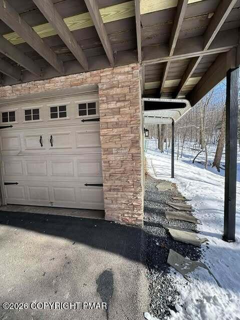 4309 Winchester Way Bushkill, PA 18324 - Photo 55 of 56 a view of a garage