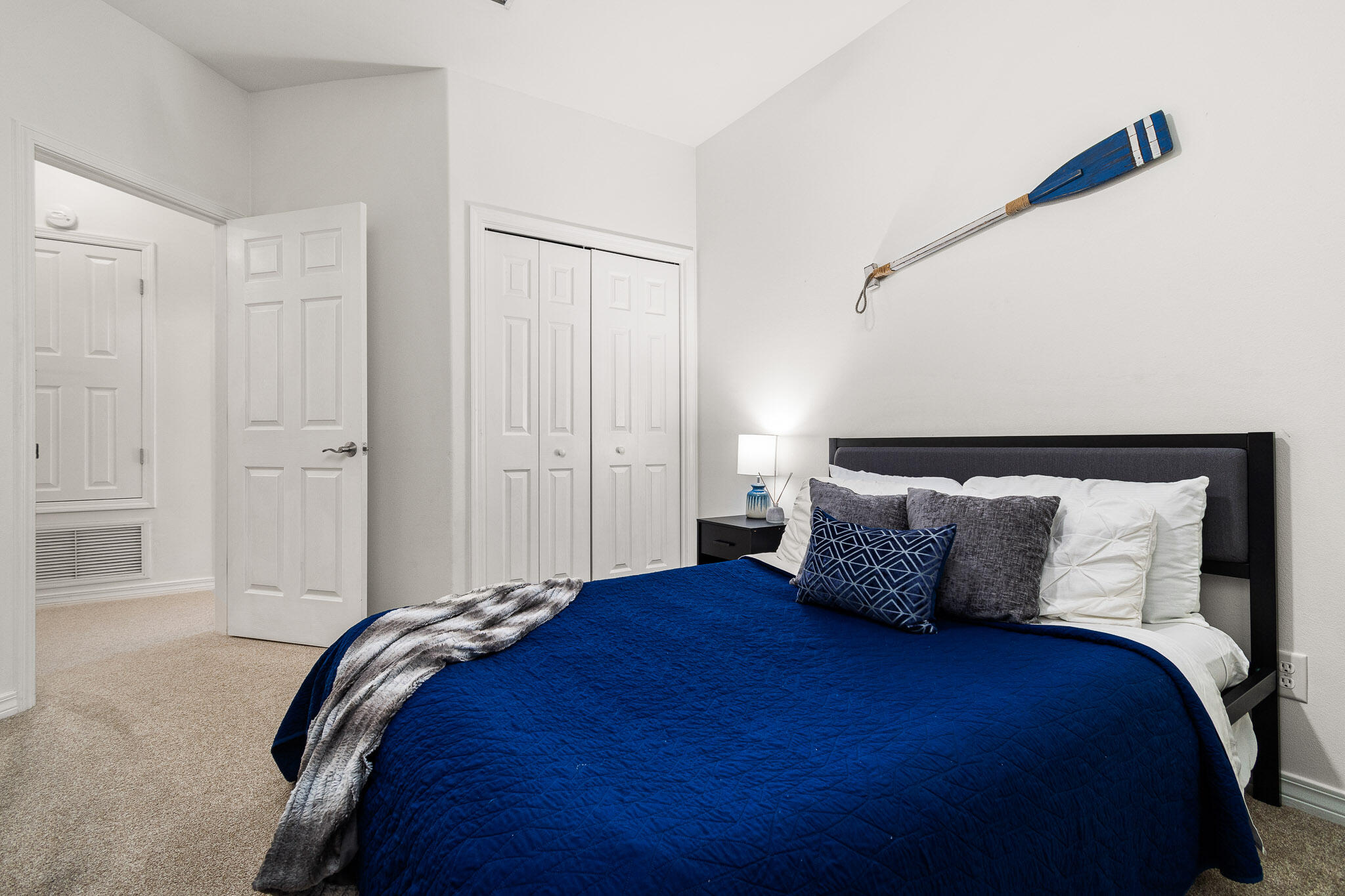227 Inverrary Drive Destin, FL 32541 - Photo 29 of 50 a bedroom with a bed and pillows