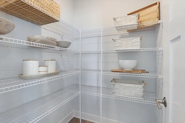 a close view of appliances