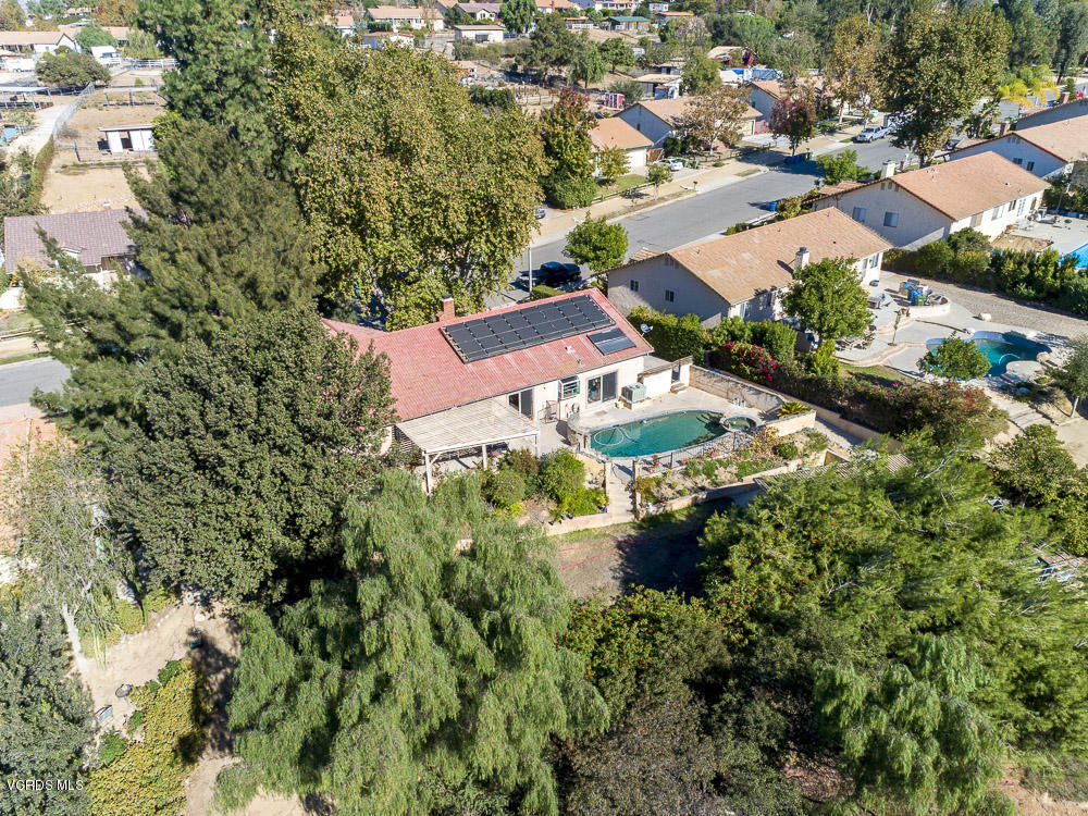 1168 Rambling Road Simi Valley, CA 93065 - Photo 44 of 45 an aerial view of residential houses with outdoor space
