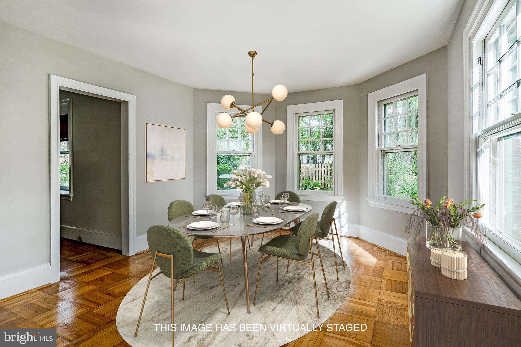 108 Llanfair Road Bala Cynwyd, PA 19004 - Photo 14 of 49 Dining room - staged