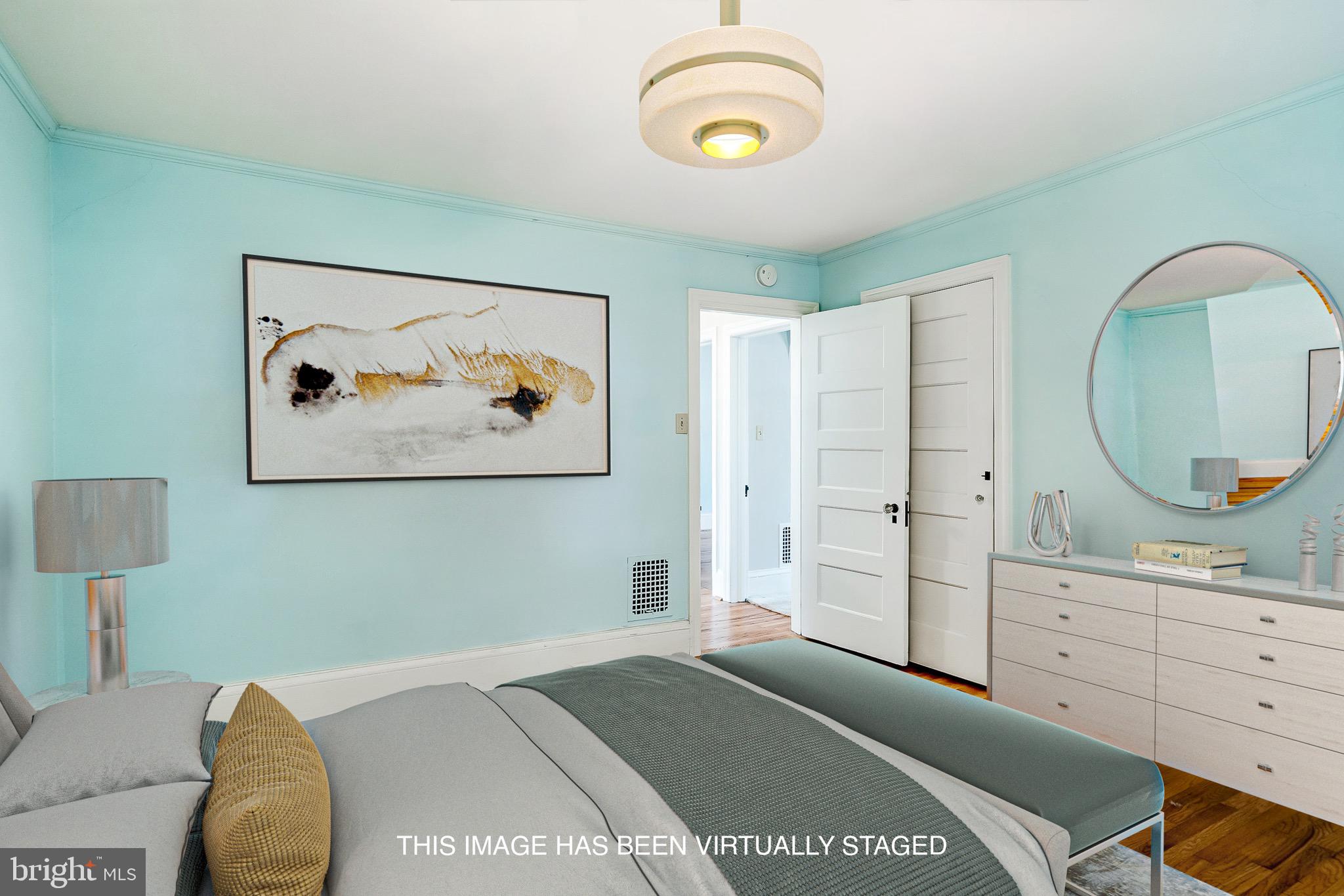 108 Llanfair Road Bala Cynwyd, PA 19004 - Photo 27 of 49 Master Bedroom - 2nd floor, staged