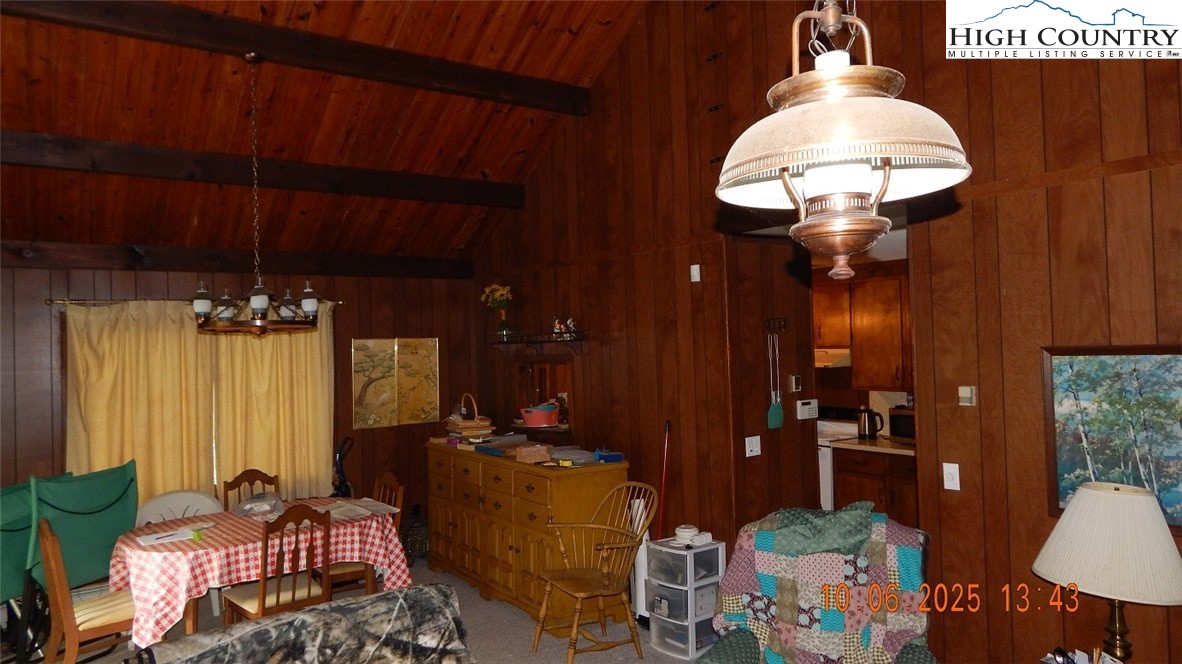 5359 Castle Ford Road Boone, NC 28607 - Photo 2 of 11 a view of a dining room with furniture window and outside view