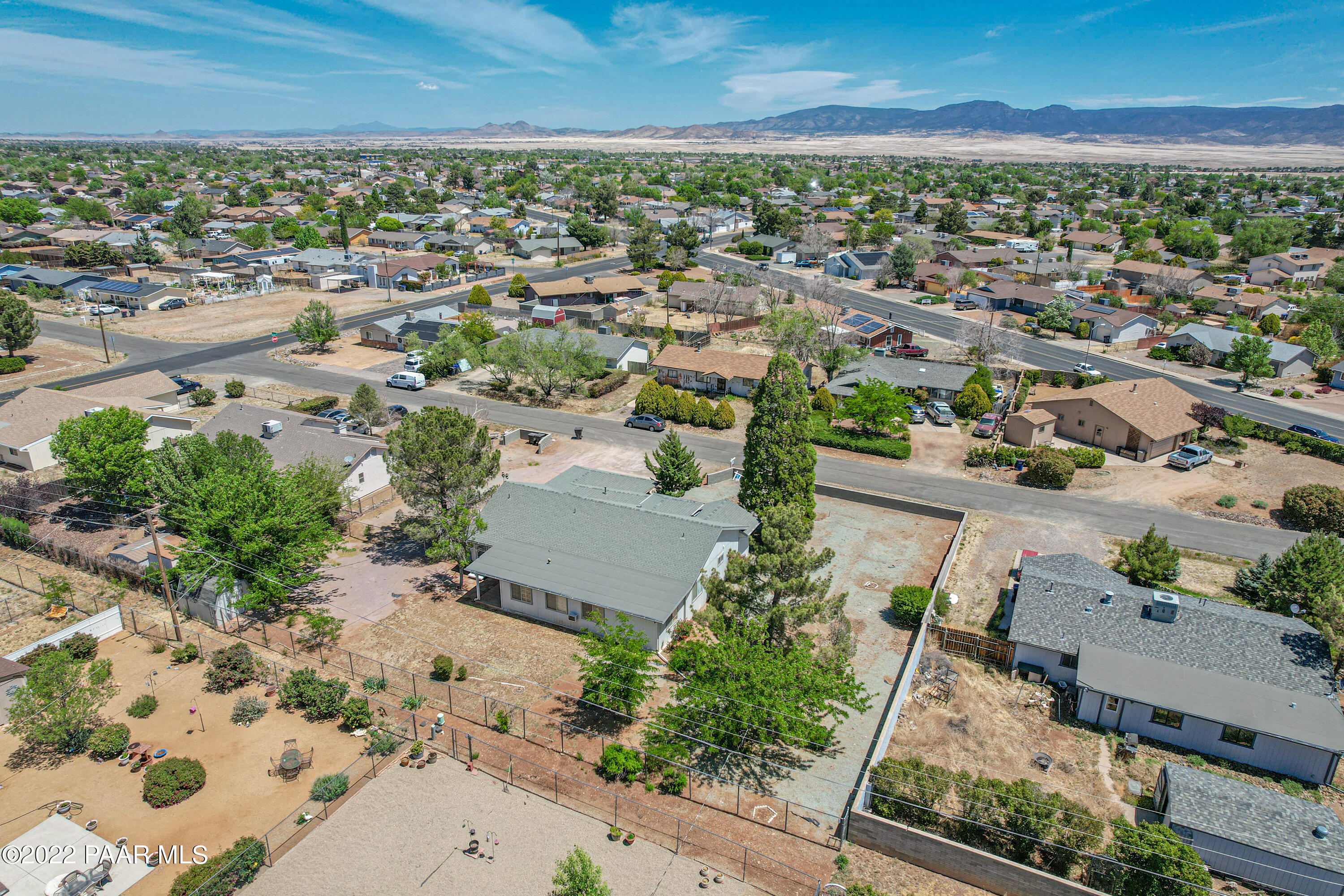 8161 East Barbara Road Prescott Valley, AZ 86314 - Photo 29 of 29 Overhead view of home