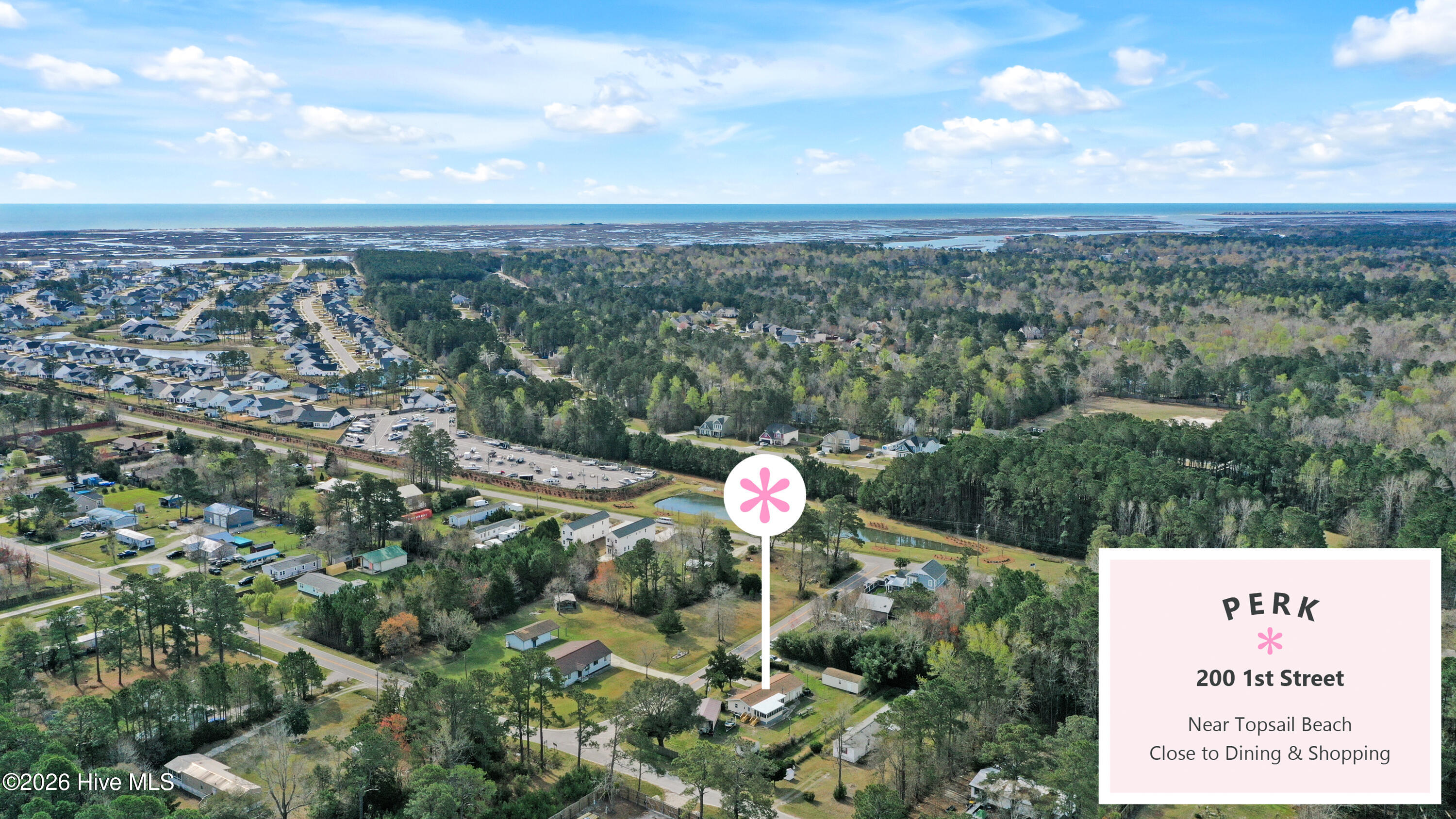 200 1st Street Hampstead, NC 28443 - Photo 4 of 32 200_1stStreetDrone-Perks