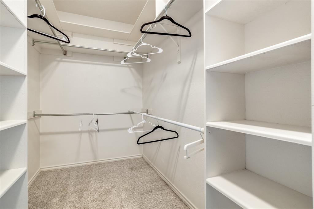 9130 Valley Chapel Lane Dallas, TX 75220 - Photo 27 of 39 a view of an empty walk in closet