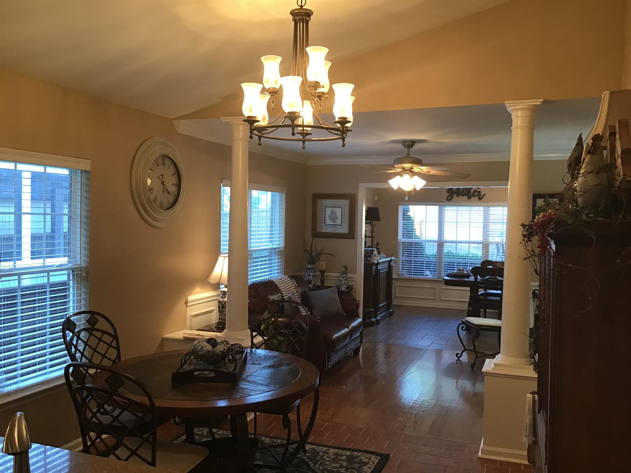 1108 Paris Avenue Nashville, TN 37204 - Photo 16 of 30 a view of a dining room with furniture window and wooden floor