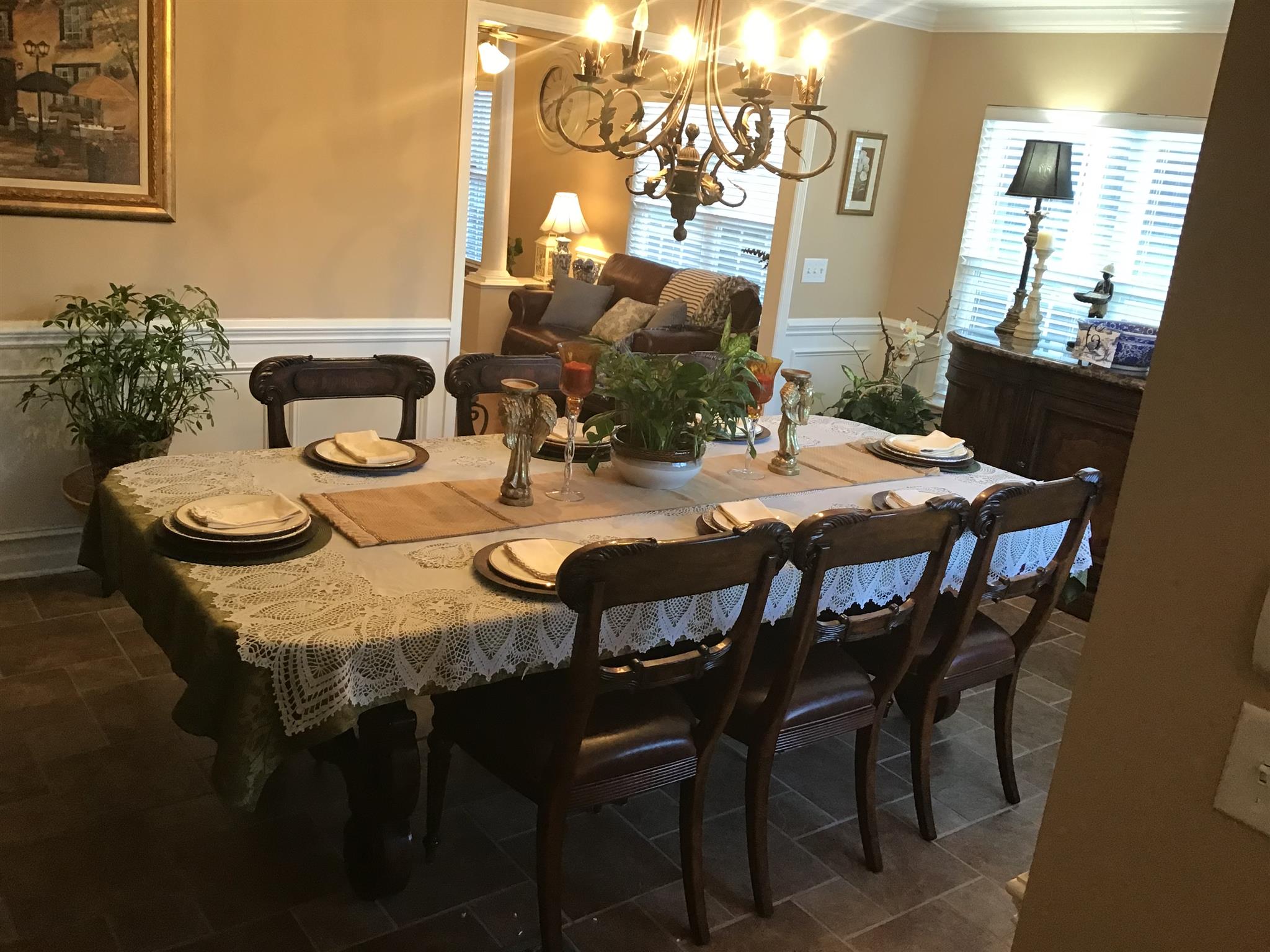 1108 Paris Avenue Nashville, TN 37204 - Photo 19 of 30 a dining room with furniture and wooden floor