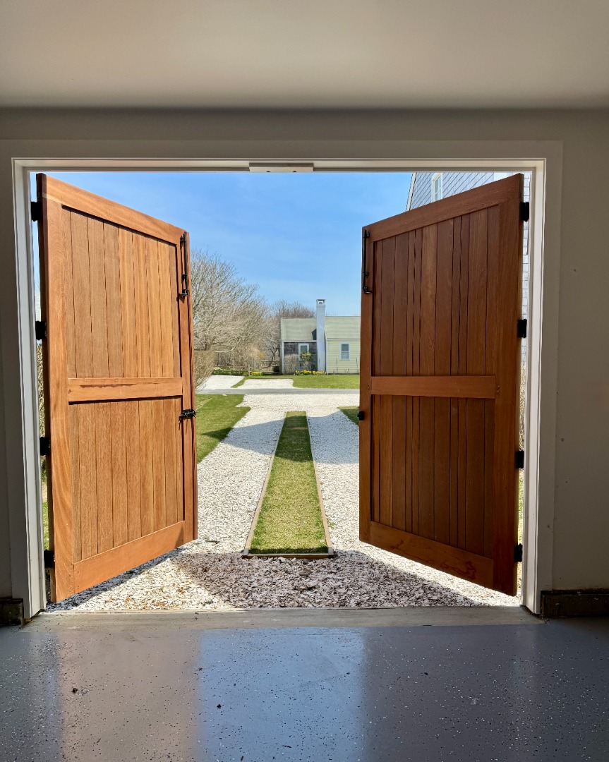 8 Sconset Avenue Nantucket, MA 02554 - Photo 28 of 45 Garage Carriage Doors Detail
