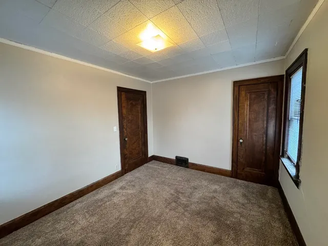 a car parked in garage