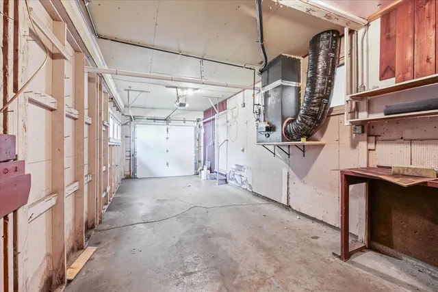 a view of a storage & utility room