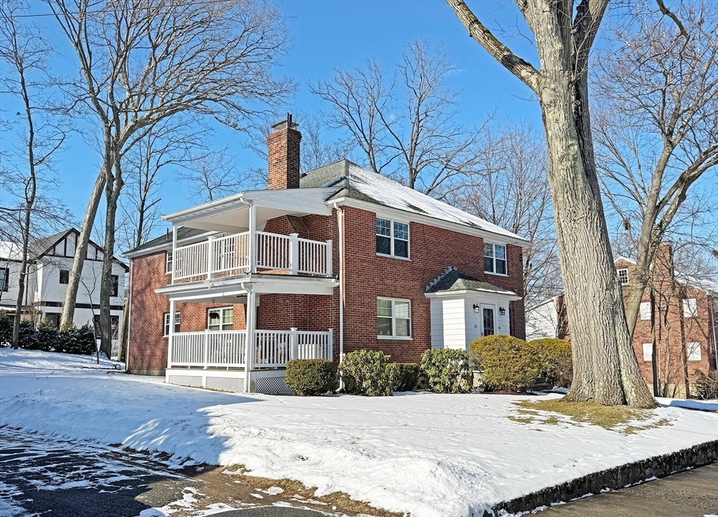 99 Withington Road Newton, MA 02460 - Photo 1 of 33 a front view of a house with a yard