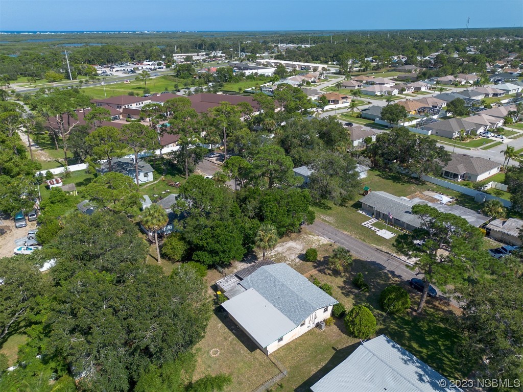 209 Pine Avenue Edgewater, FL 32141 - Photo 31 of 34 an aerial view of residential houses with outdoor space and trees