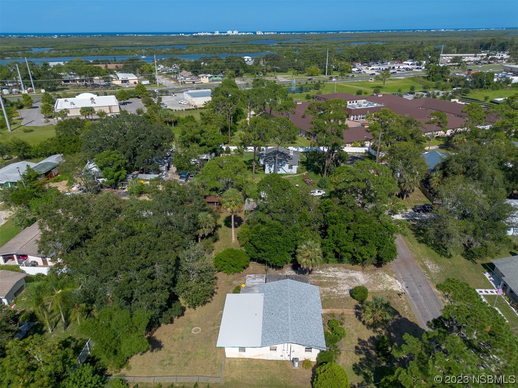 209 Pine Avenue Edgewater, FL 32141 - Photo 32 of 34 an aerial view of residential houses with outdoor space and trees