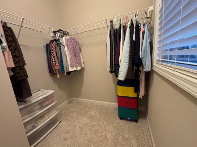 an aerial view of a swimming pool