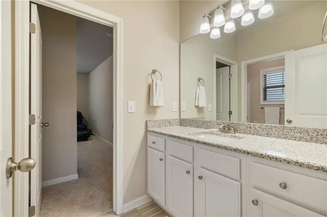 a view of staircase with a potted plant