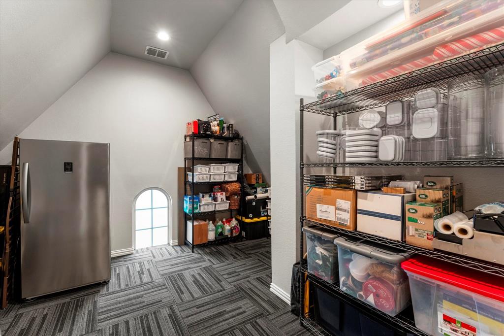 3460 Redpine Drive Prosper, TX 75078 - Photo 30 of 40 And off the media is the upstairs temp controled storage room...we all need that storage space!