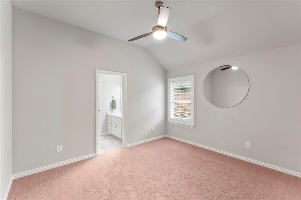 3460 Redpine Drive Prosper, TX 75078 - Photo 31 of 40 Secondary bedroom upstairs with jack n jill bathroom.