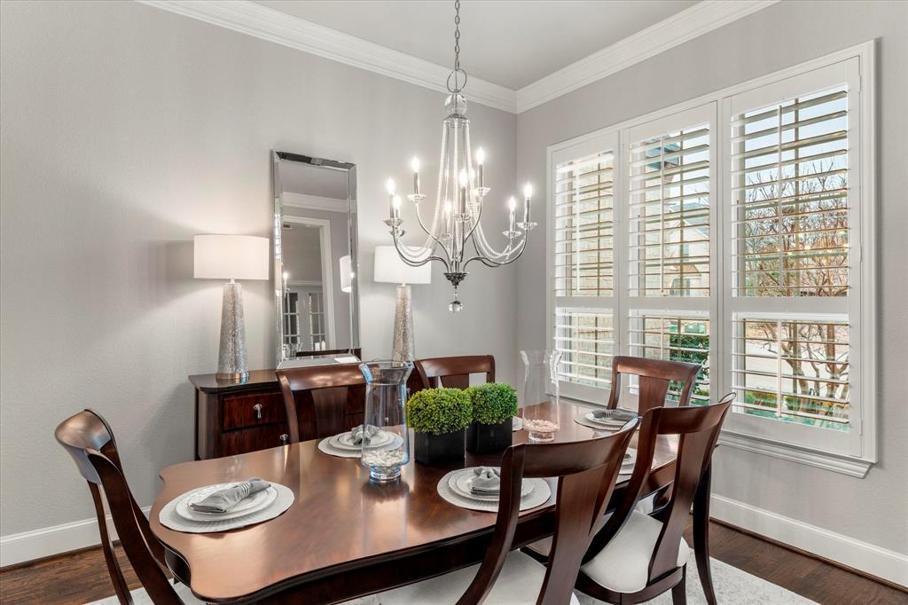 3460 Redpine Drive Prosper, TX 75078 - Photo 7 of 40 Formal dining or flex space at the front of the home, perfect!