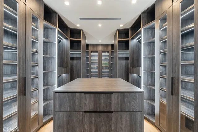 a view of a swimming pool with an outdoor seating